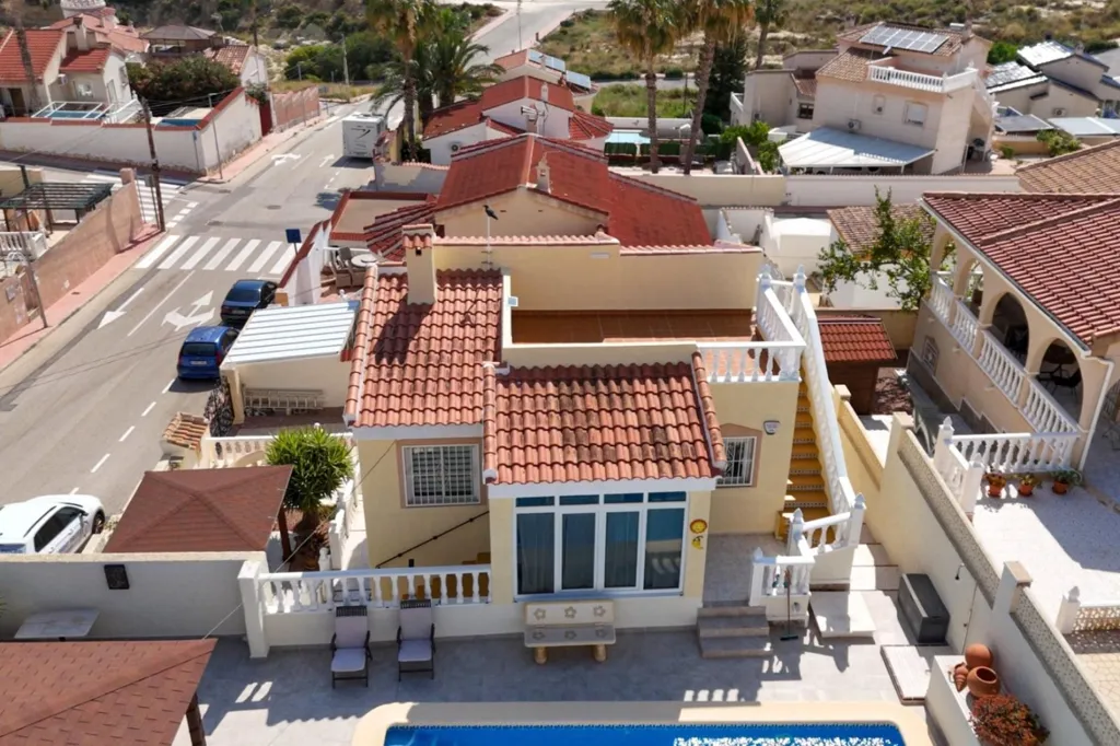 Vue aérienne - Detached Villa with Private Pool in Ciudad Quesada