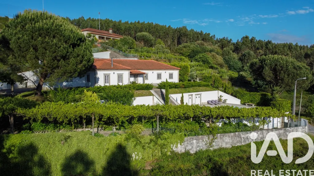 Vue aérienne - Renovated Villa with Pool in Minho