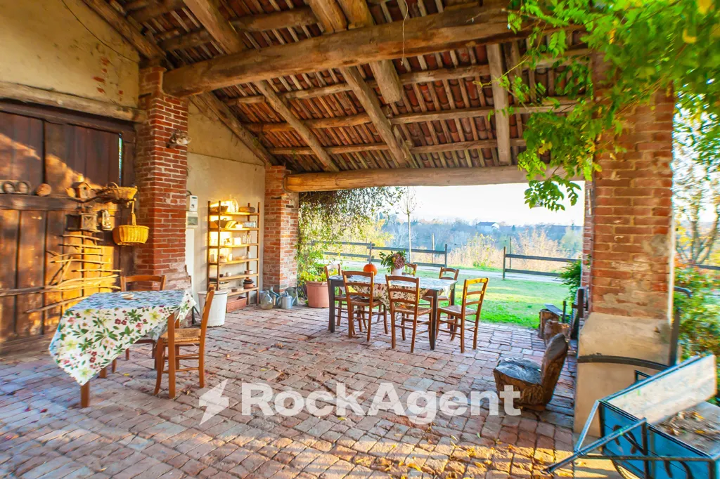 Terrasse - Restored Villa with Panoramic View in Lequio Tanaro
