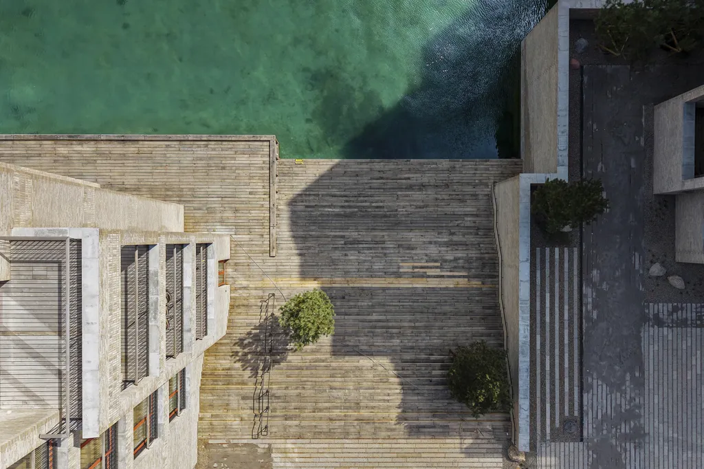 Vista aerea - Apartment with Sea View in Hellerup