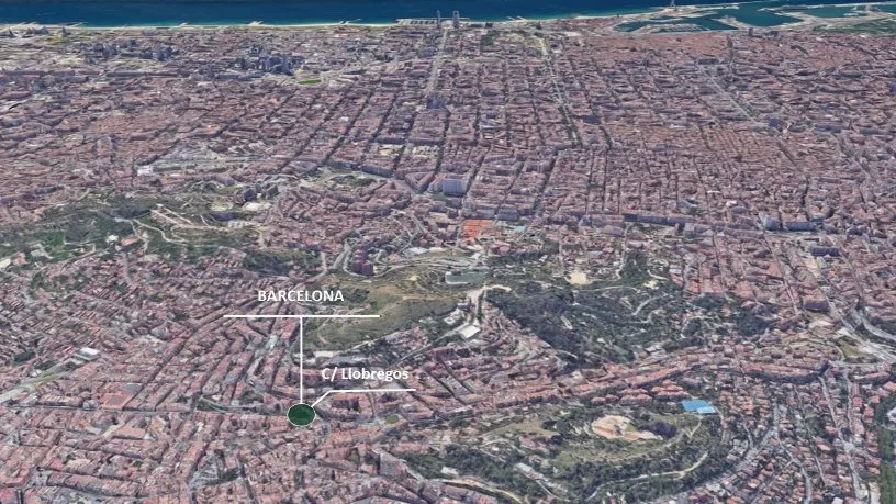 Vue aérienne - Urban Plot with Development Potential in Barcelona