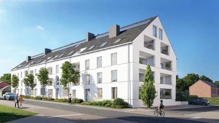 House in Gembloux with Avenue du Ponant