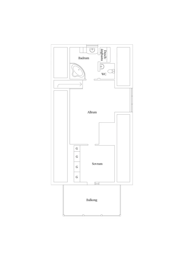 Plaan - Villa with Lakeside Double Plot in Lucksta