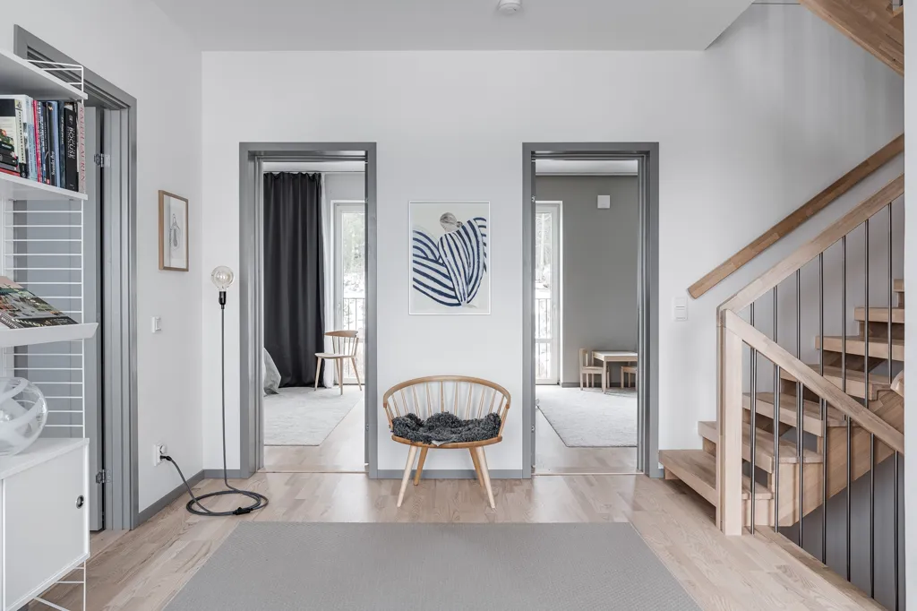 Entrée - Modern Apartment with Terraces in Lindbacken