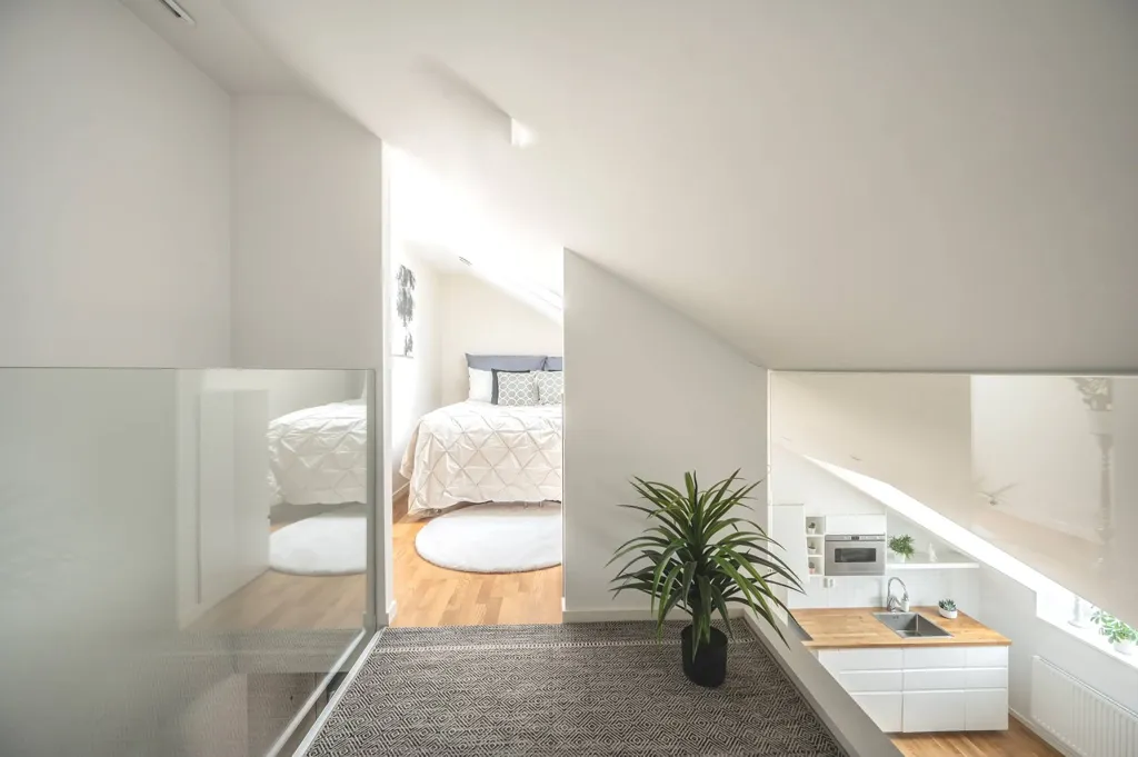 Entrée - Loft Apartment with Vindskänsla in Örby