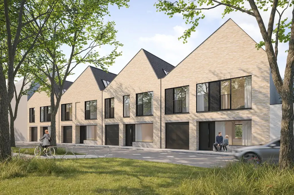 Nouvelle Construction avec Vue Jardin à Bruges