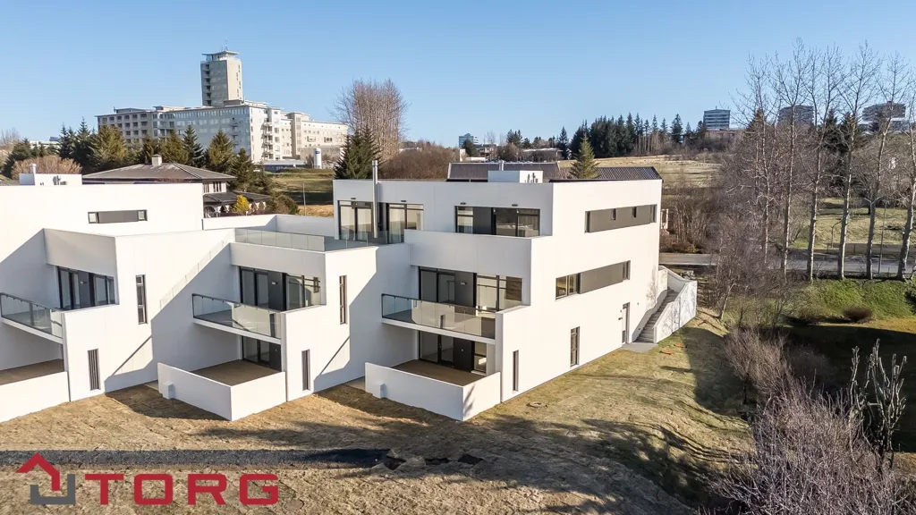 Vue aérienne - Appartement 5 pièces à Reykjavík