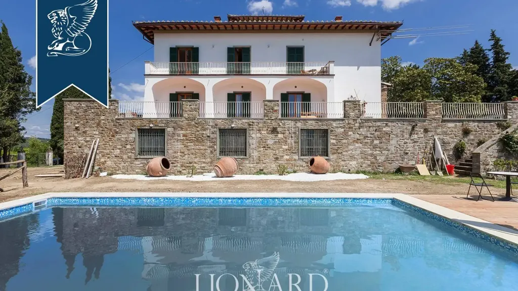 Piscina - Renaissance Villa with Pool near Florence
