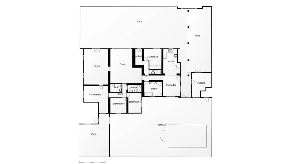 Floor Plan - Luxury Villa with Pool in Torrevieja