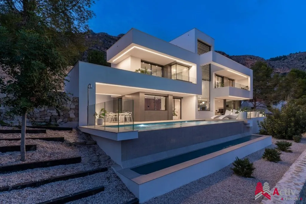 Välivaade - Contemporary Villa with Elevator in Altea