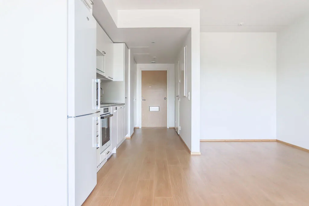 Cuisine - Spacious 1-Bedroom Flat with Balcony in Espoo