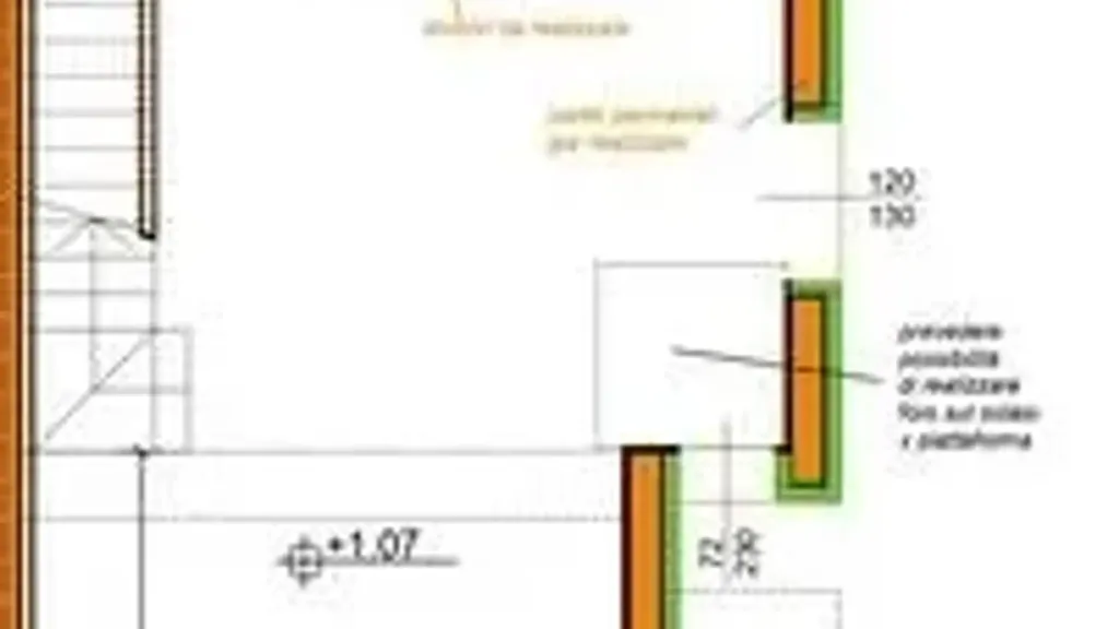 Floor Plan - Bifamiliar Villa with Terraces in Mogliano Veneto