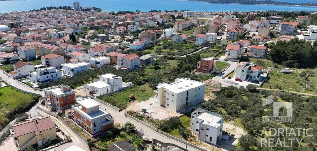 Aerial - Modern Apartment with Sea View in Vodice