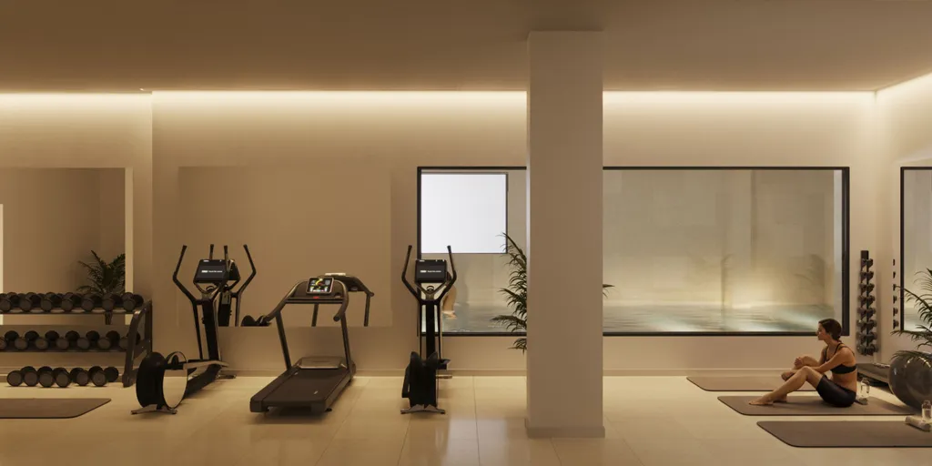 Pièces - New Brick Apartment with Private Pool in Las Lagunas