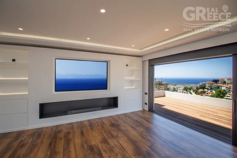 Séjour - Modern Villa with Sea View in Voula