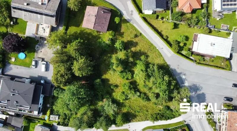 Vue aérienne - Sunny Plot with Views in Obsteig