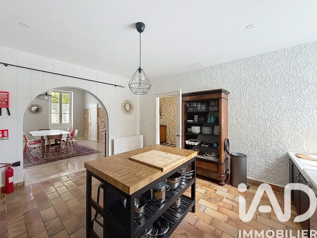 Kitchen - Charming House with Pool in Saint-Seurin-de-Cadourne