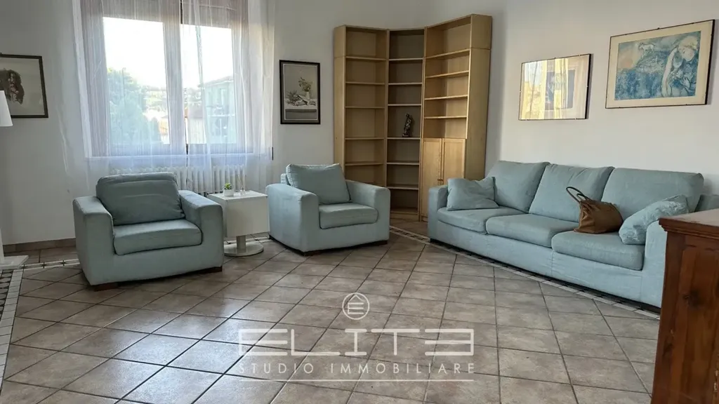 Soggiorno - Two-Level Apartment with Private Garden in Ancona
