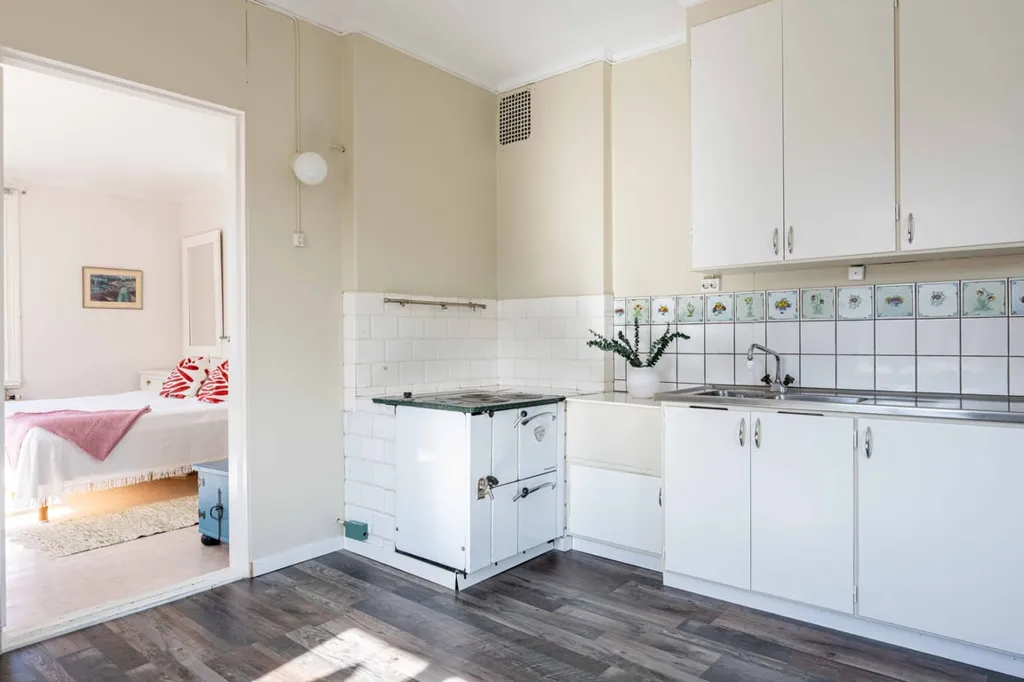 Cucina - Charming Farmhouse with Workshop in Nyhem