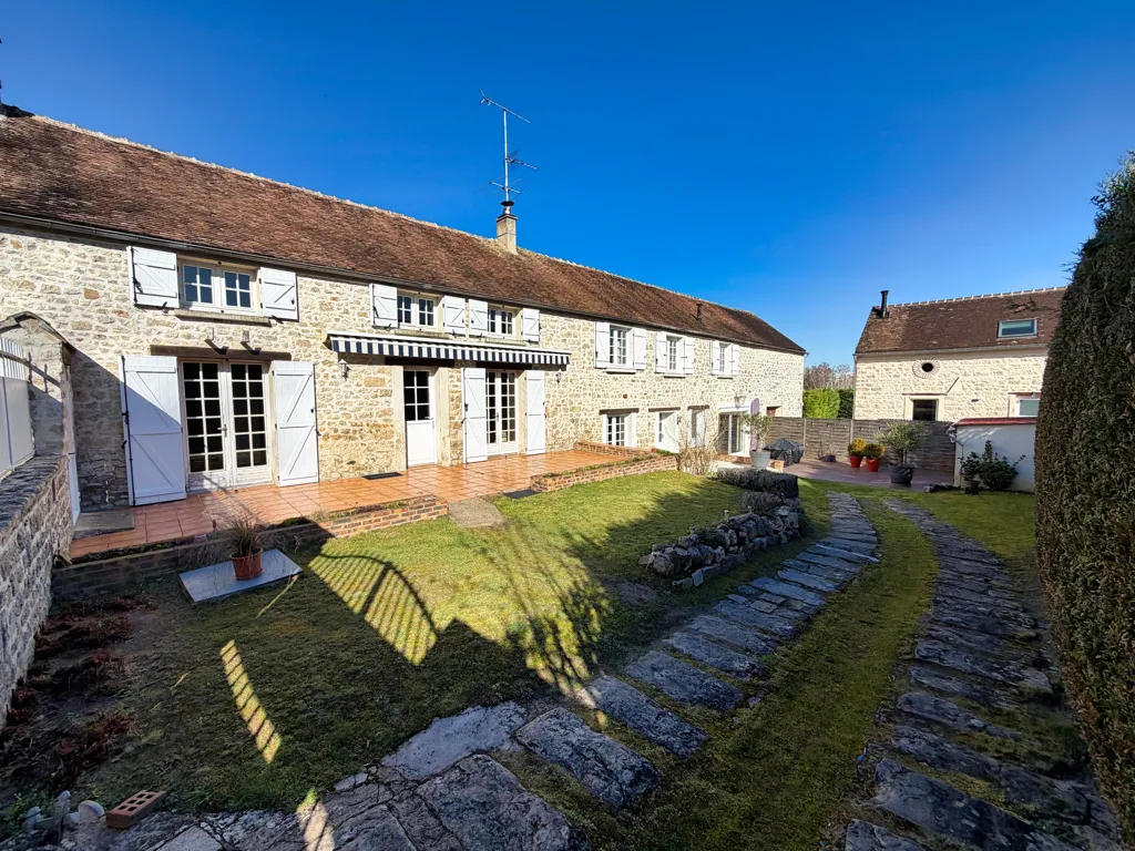 Jardin - Longère avec Jardin et Vue Sud à Saint-Pierre-lès-Nemours