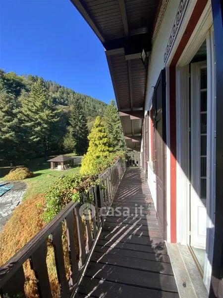 Terrasse - Chalet with Private Park in Stresa