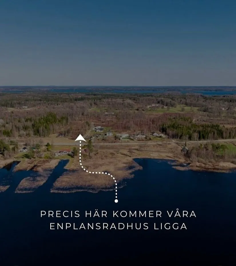 Vue aérienne - Apartment with Lake View in Värnamo