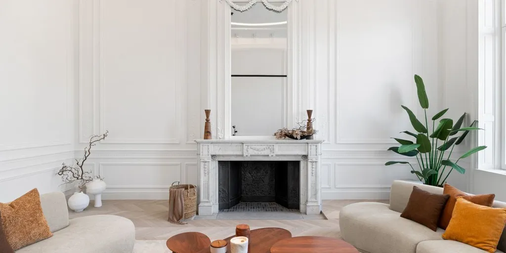 Séjour - Appartement Luxueux avec Vue sur Place à Gand