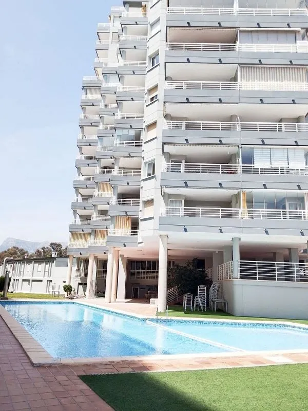 Pool - Apartment with Sea View and Pool in Calpe