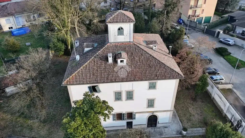 Aerial - Villa with Private Pool in Vigevano