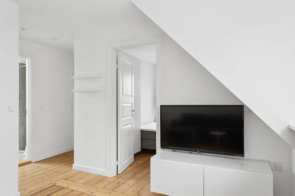 Séjour - Apartment with High-Level Views in Odense