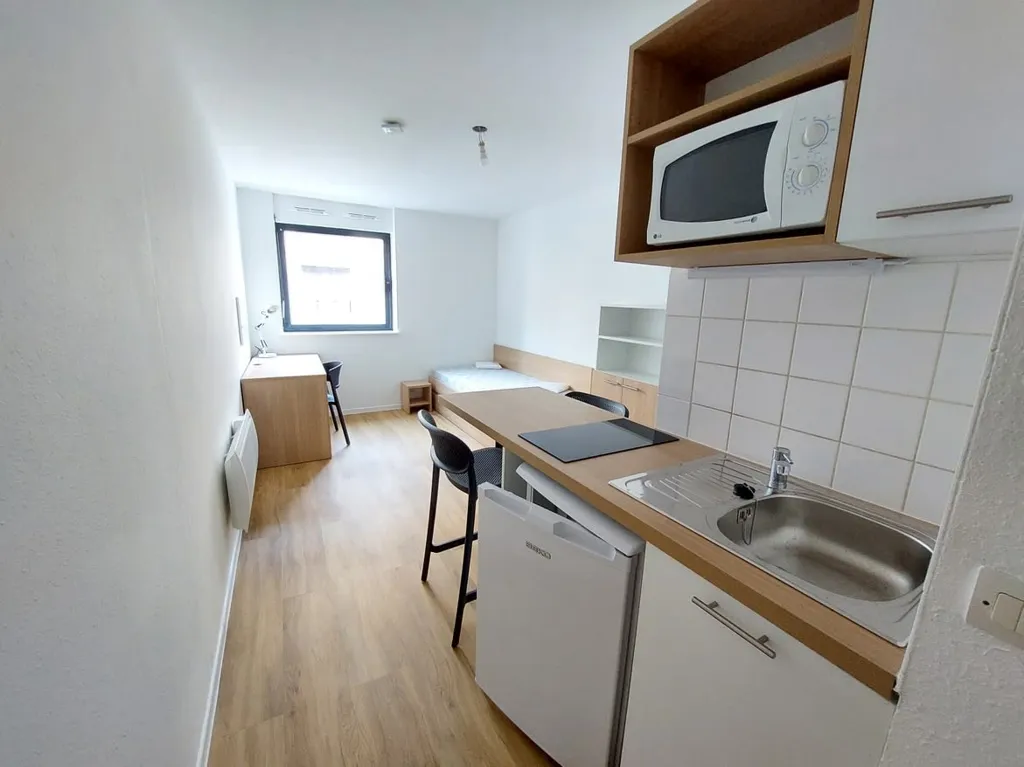 Cuisine - Studio Investissement Lille Vauban avec Ascenseur