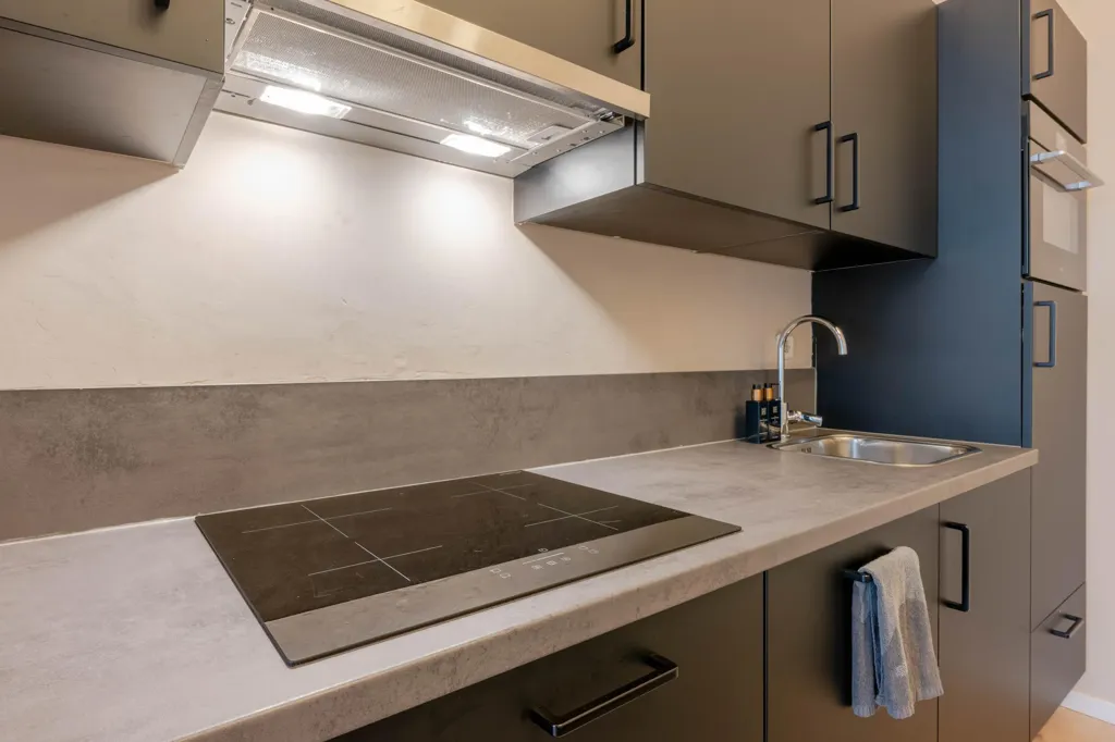 Cuisine - Authentic Ground Floor Flat with Garden in Oud-Charlois