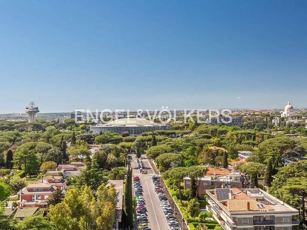 Vista aerea - Luxury Offices with Panoramic View in Rome