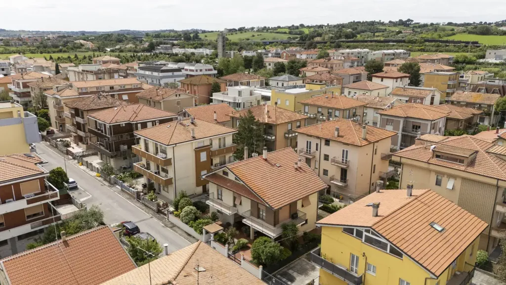 Õhuvaade - Bifamiliar Villa with Terrace in Senigallia
