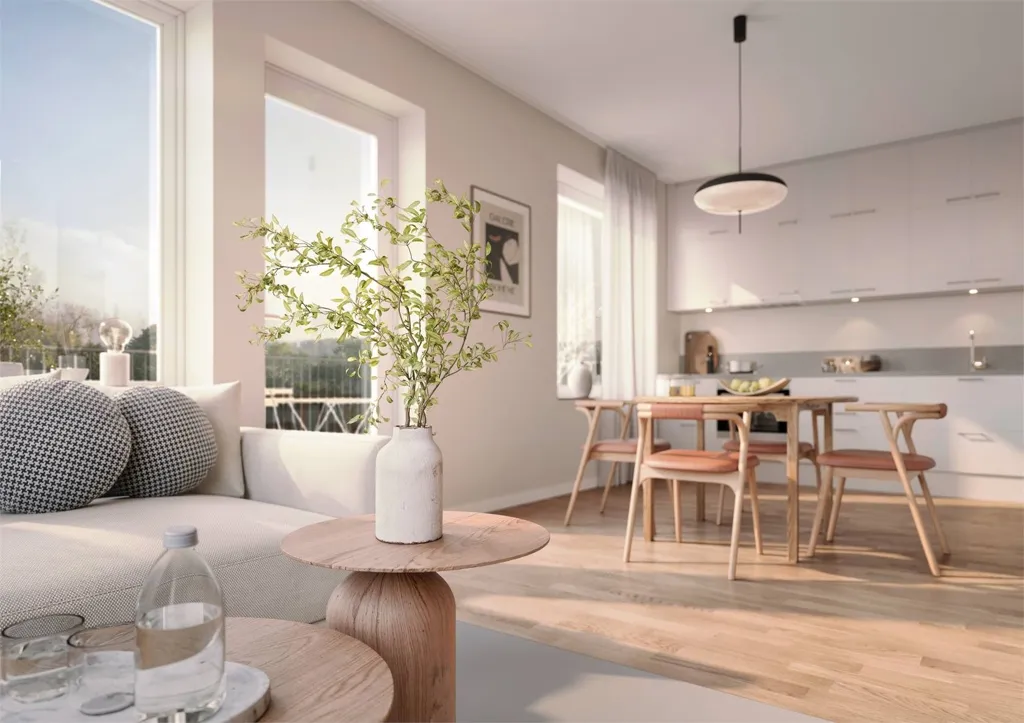 Elutuba - 4-toaline korter asukohas Uppsala kommun