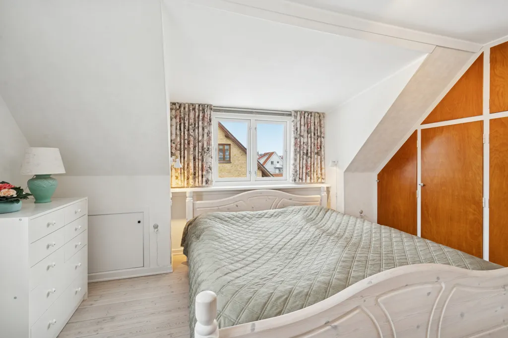 Bedrooms - Murstensvilla with Garden in Otterup