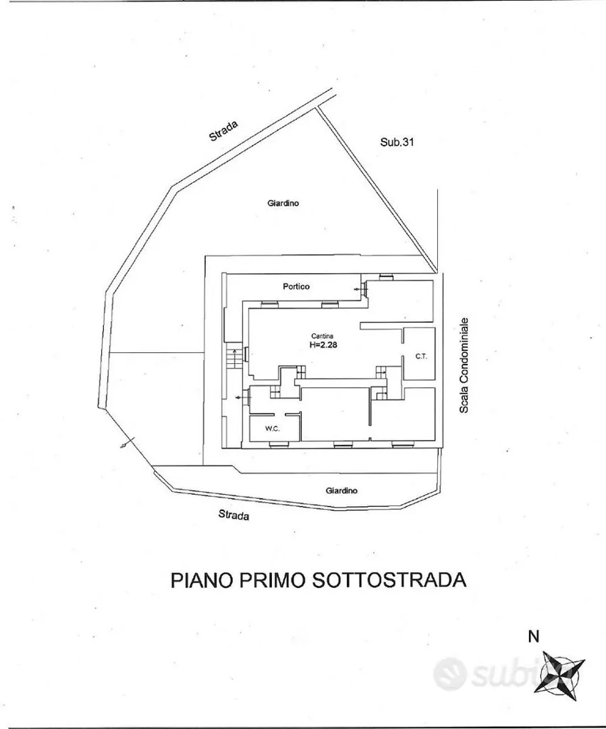 Plaan - Luxury Residence with Private Garden in Matera