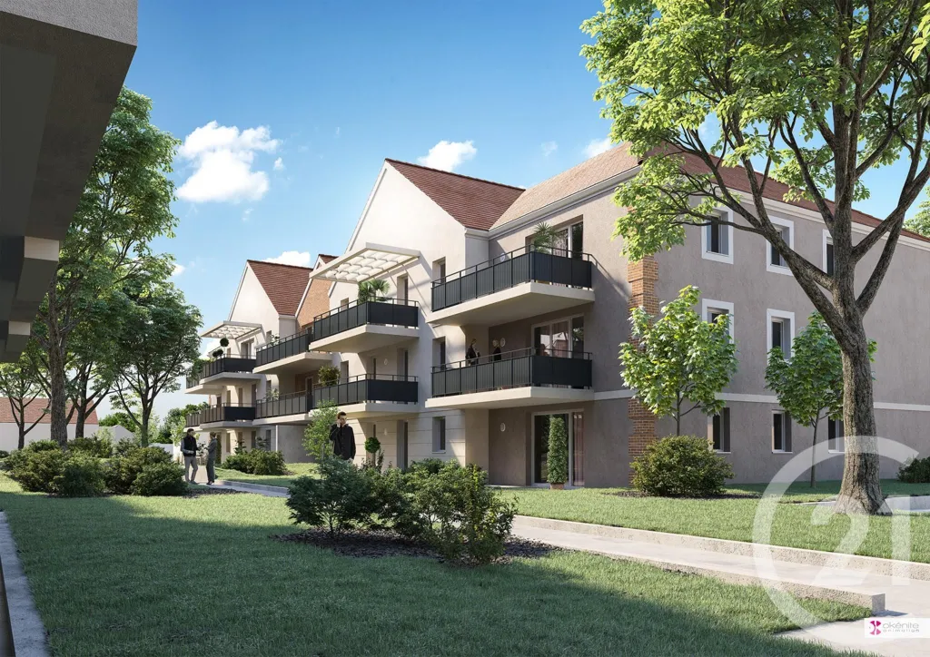2-Bedroom Flat with Balcony in Dammarie-les-Lys