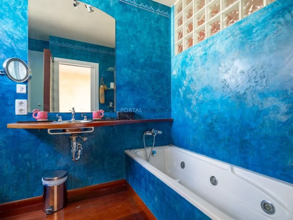 Bathrooms - Converted Factory House with Terraces in Mahón