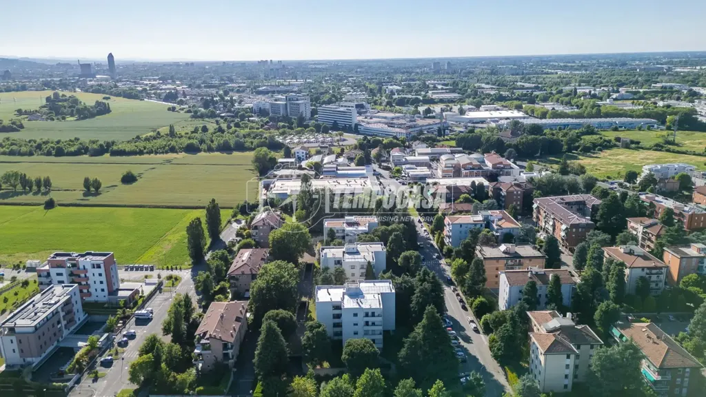 Aerial - Fully Rented Apartment with Balcony in Castenaso