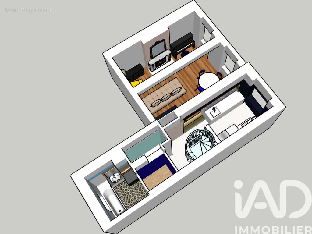 Duplex Rénové au Cœur d'Albi