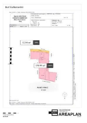 Plan - Spacious Apartment with Balcony in Buti