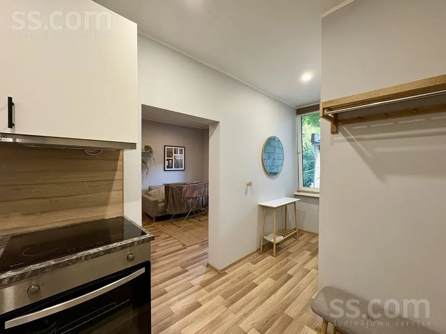 Cucina - Bright Apartment with Balcony in Āgenskalns, Riga