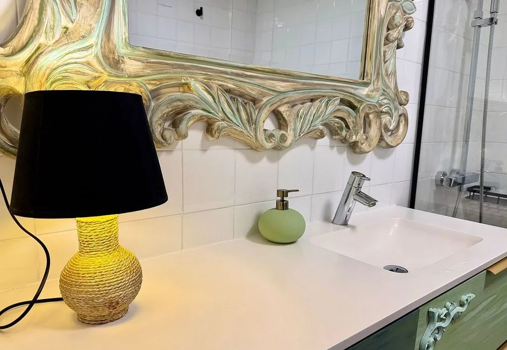 Bathrooms - Penthouse with Pool in Talamanca de Jarama