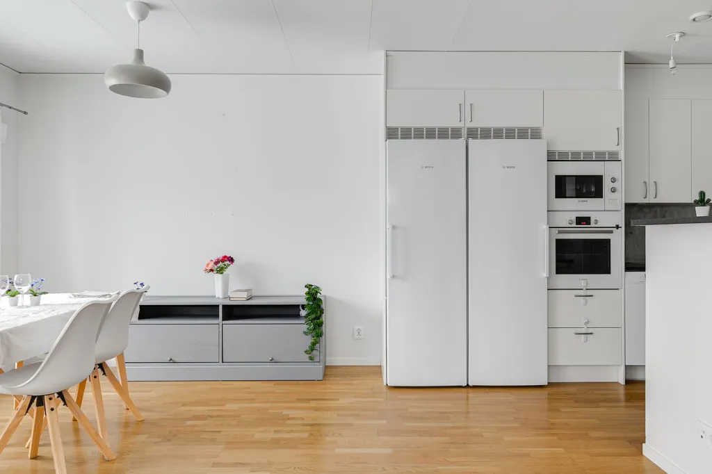 Kitchen - Bostadsrättsparhus with Garden in Burlöv