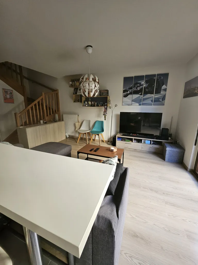 Séjour - Appartement Duplex avec Terrasse à Strasbourg