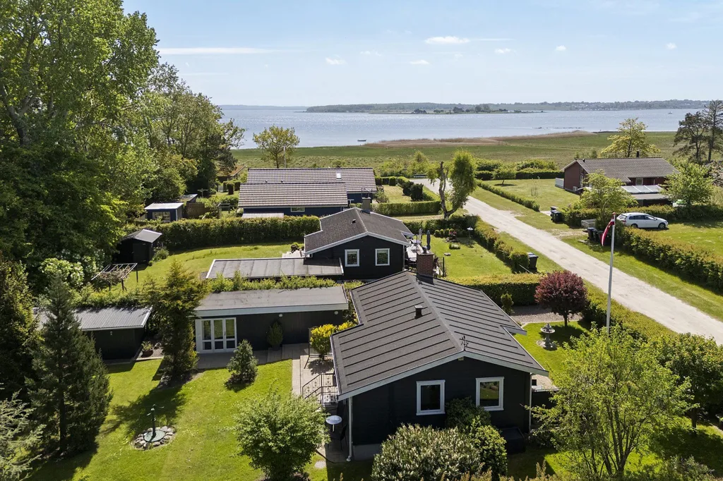 Vista aerea - Cottage with Fjord View in Bognæs