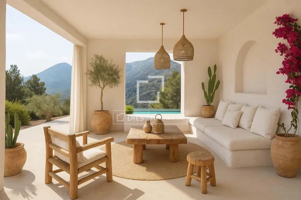 Terrasse - New Build Villa with Pool in Pedreguer