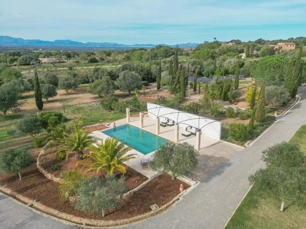 Õhuvaade - Rustic Finca with Panoramic Views in Manacor