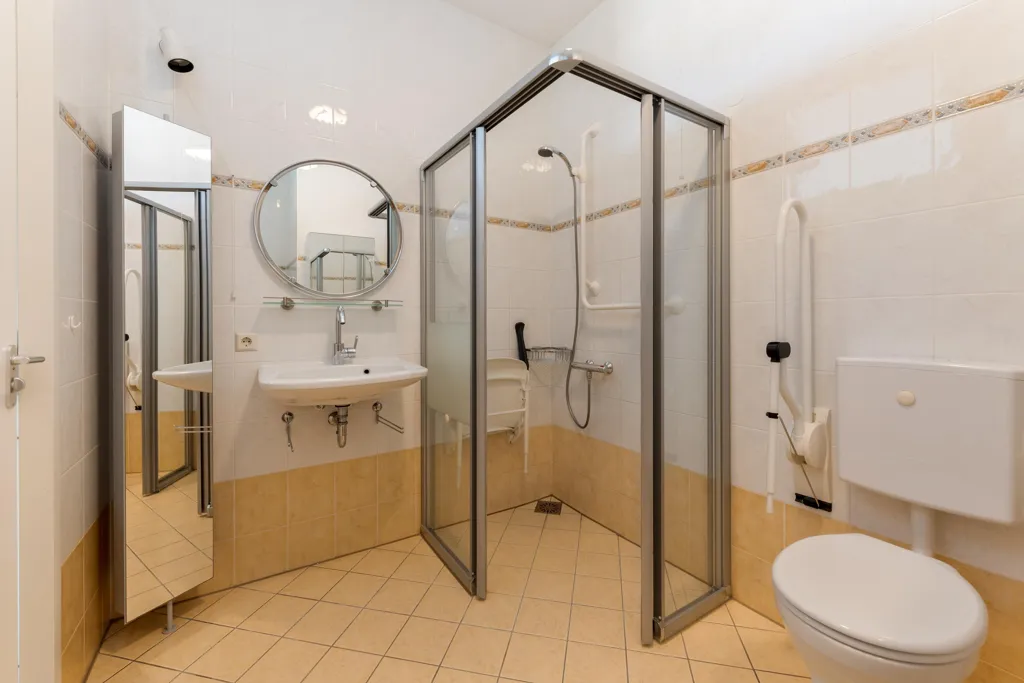 Salles de bain - Flat with City View in Haarlem